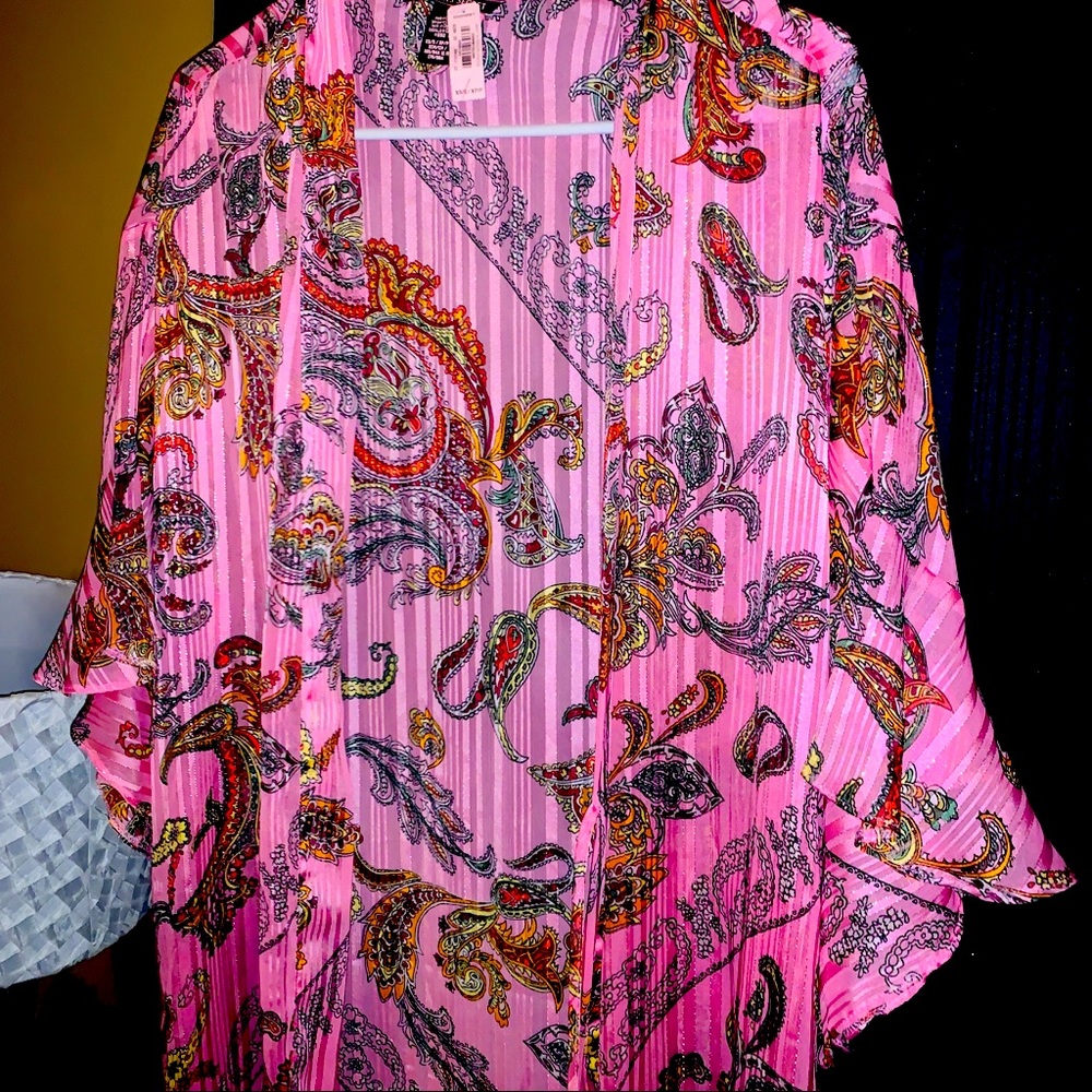 Pink Sheer Victoria’s Secret Robe